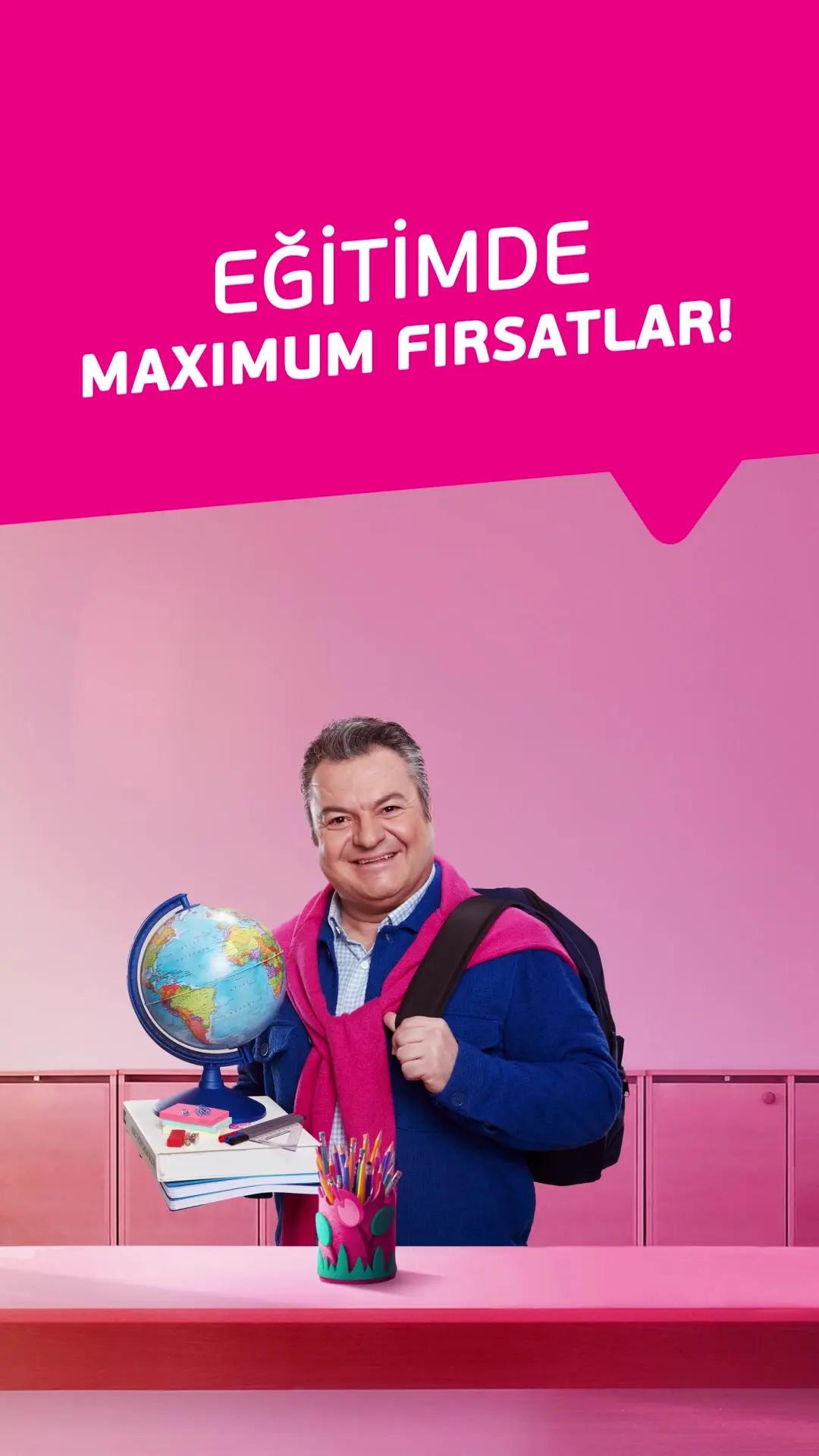 31 Ocak’a kadar Maximum Kart’ınızla eğitim sektöründe yapacağınız 80.000 TL ve üzeri ilk harcamanızda 400 TL, 150.000 ve üzeri ilk harcamanızda ise 800 TL MaxiPuan kazanın! Üstelik peşin ödemelerinizi 6 ay faizsiz taksitlendirme ve 2-7 arası taksitli harcamanızda ilave 5 taksit fırsatından yararlanın. #İşteBenimMaximumum 