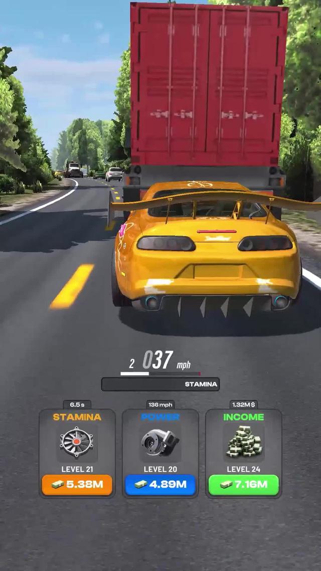 Nothing is better than overtake in the highway!