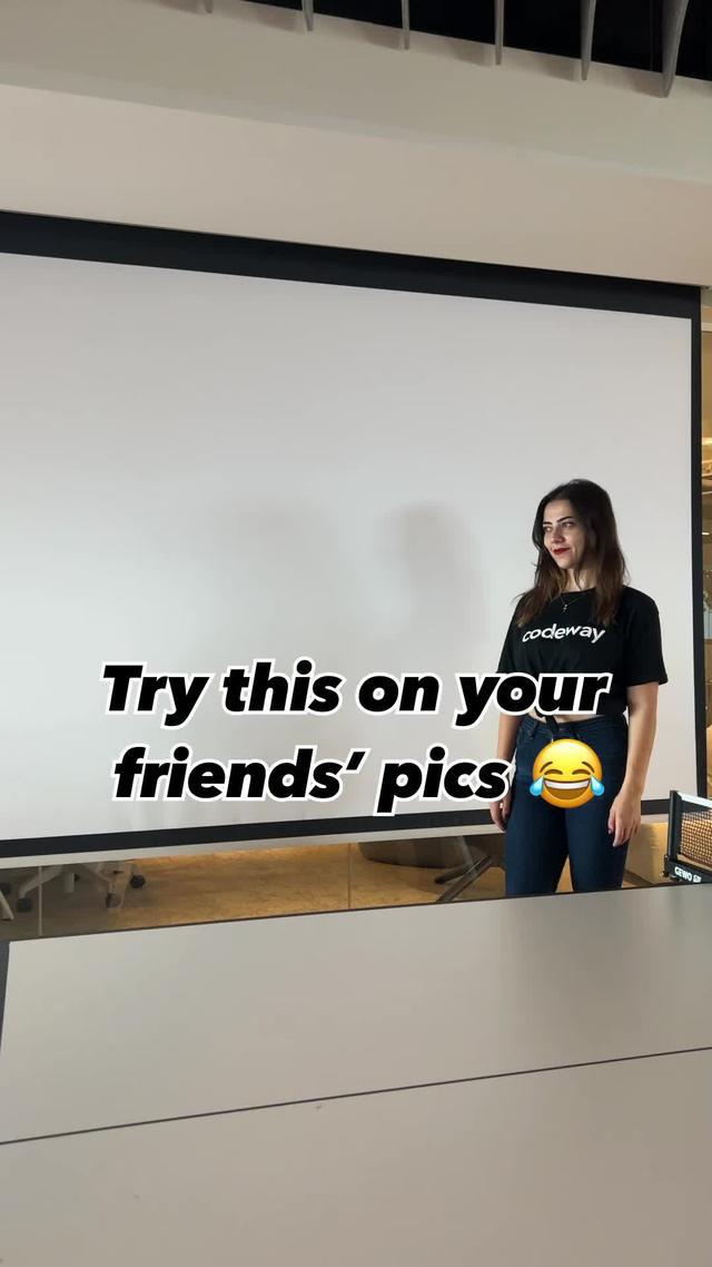 Take a selfie, and make it sing!