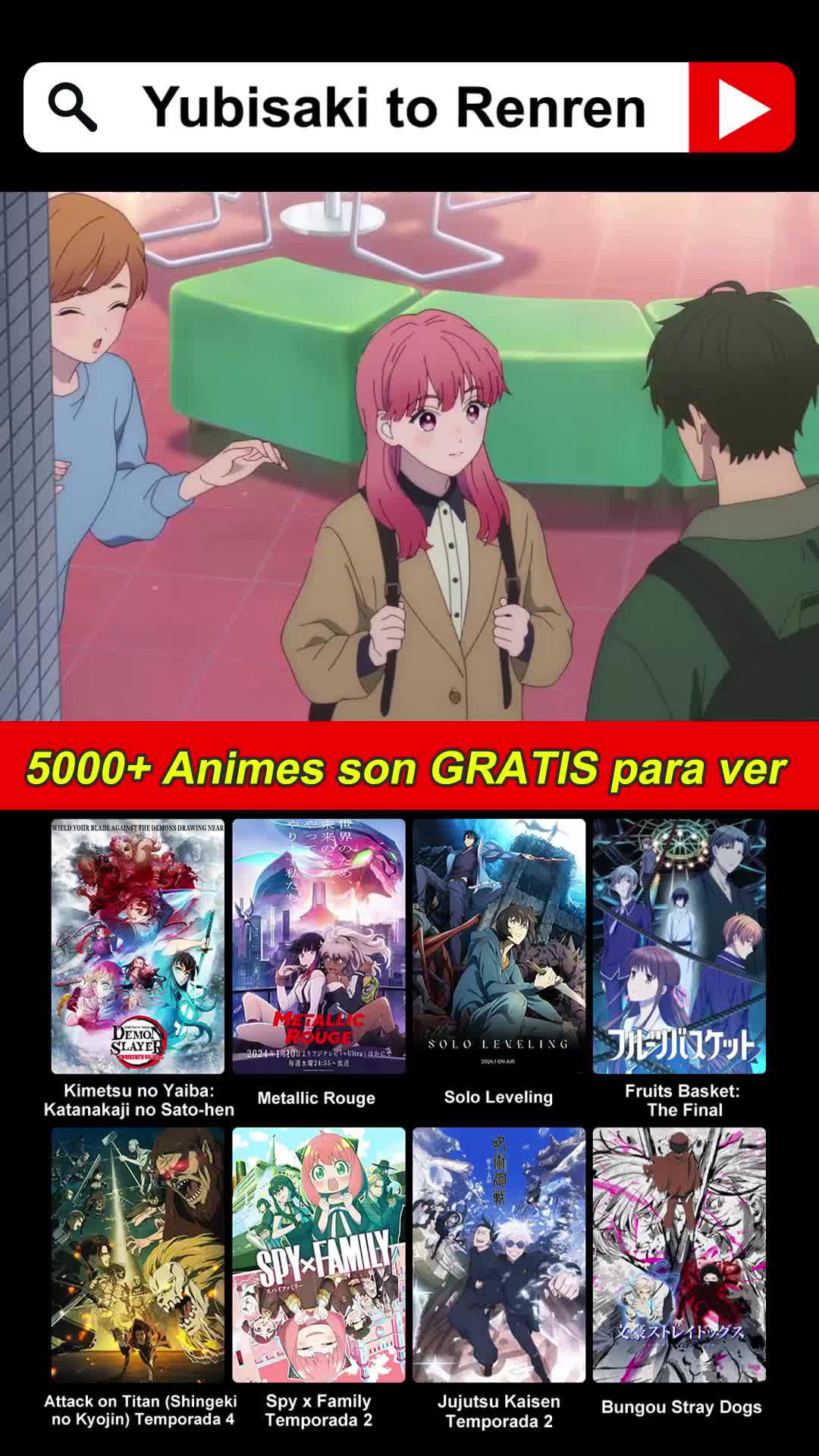 Mira tu anime favorito