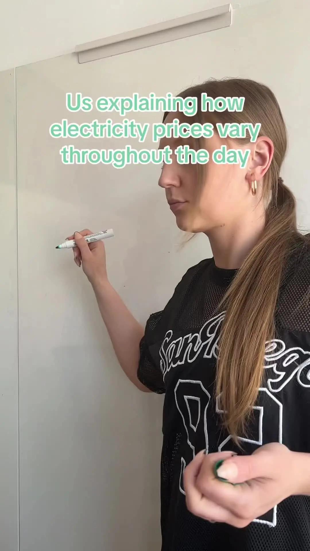 It’s the way of the market! Average electricity prices go up and down all the time. If you’ve got a smart meter already, you’ll know😏☺️ #strompreise #markets #electricity #tech 