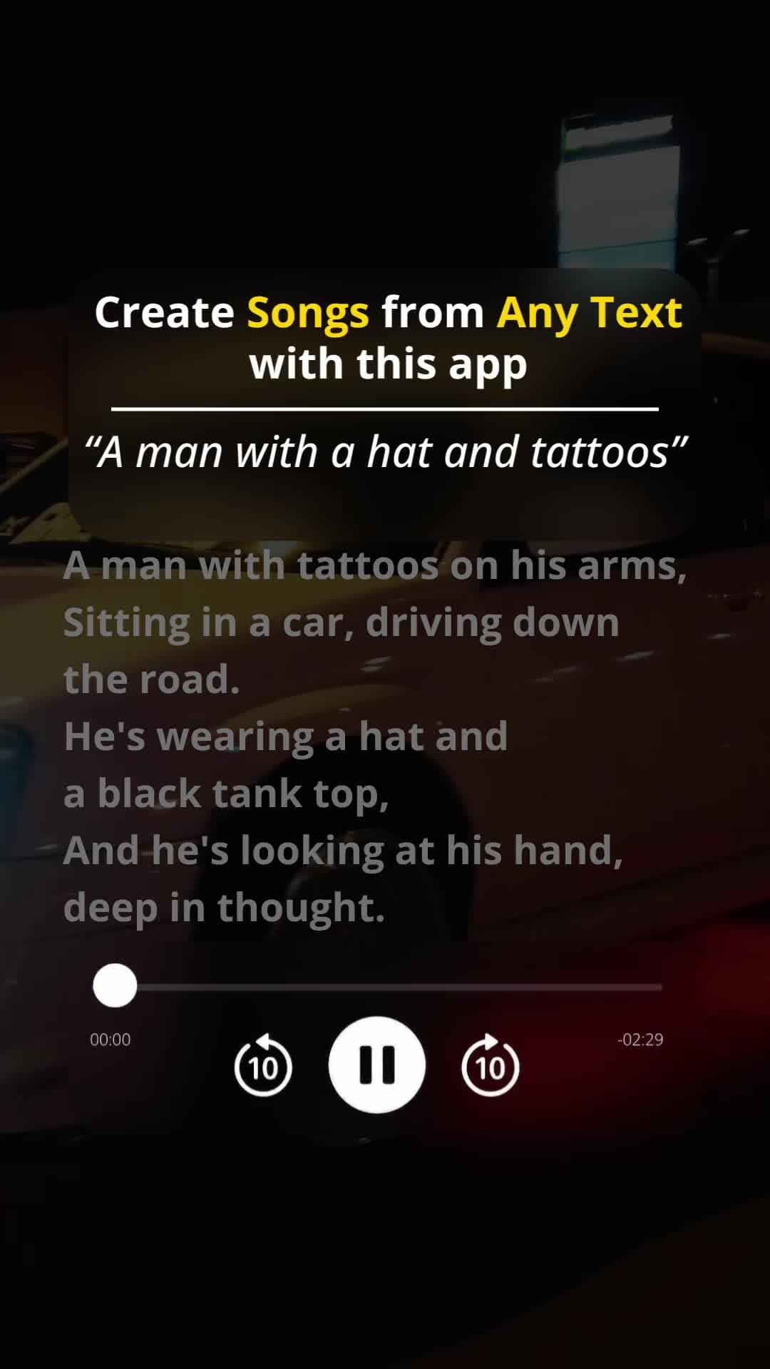 From text to music AI!