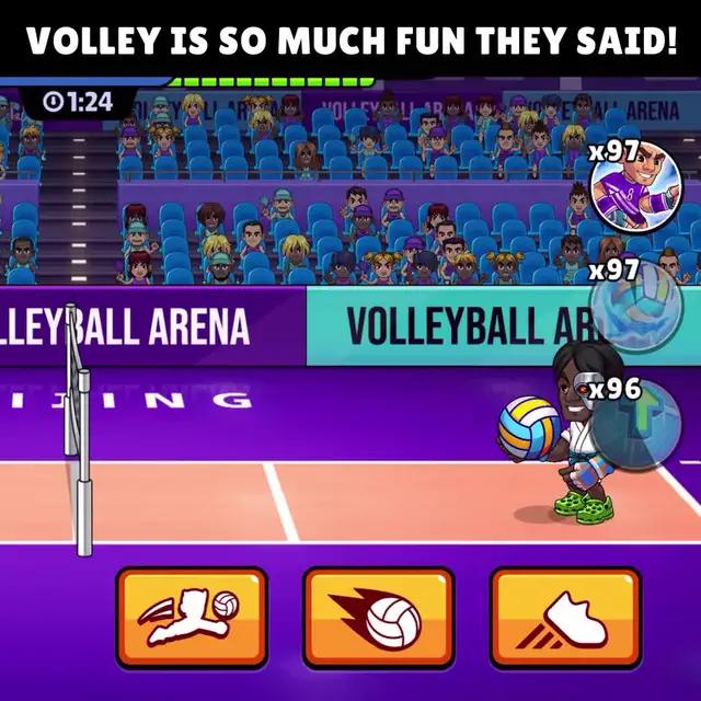 Play the new Volleyball Game!