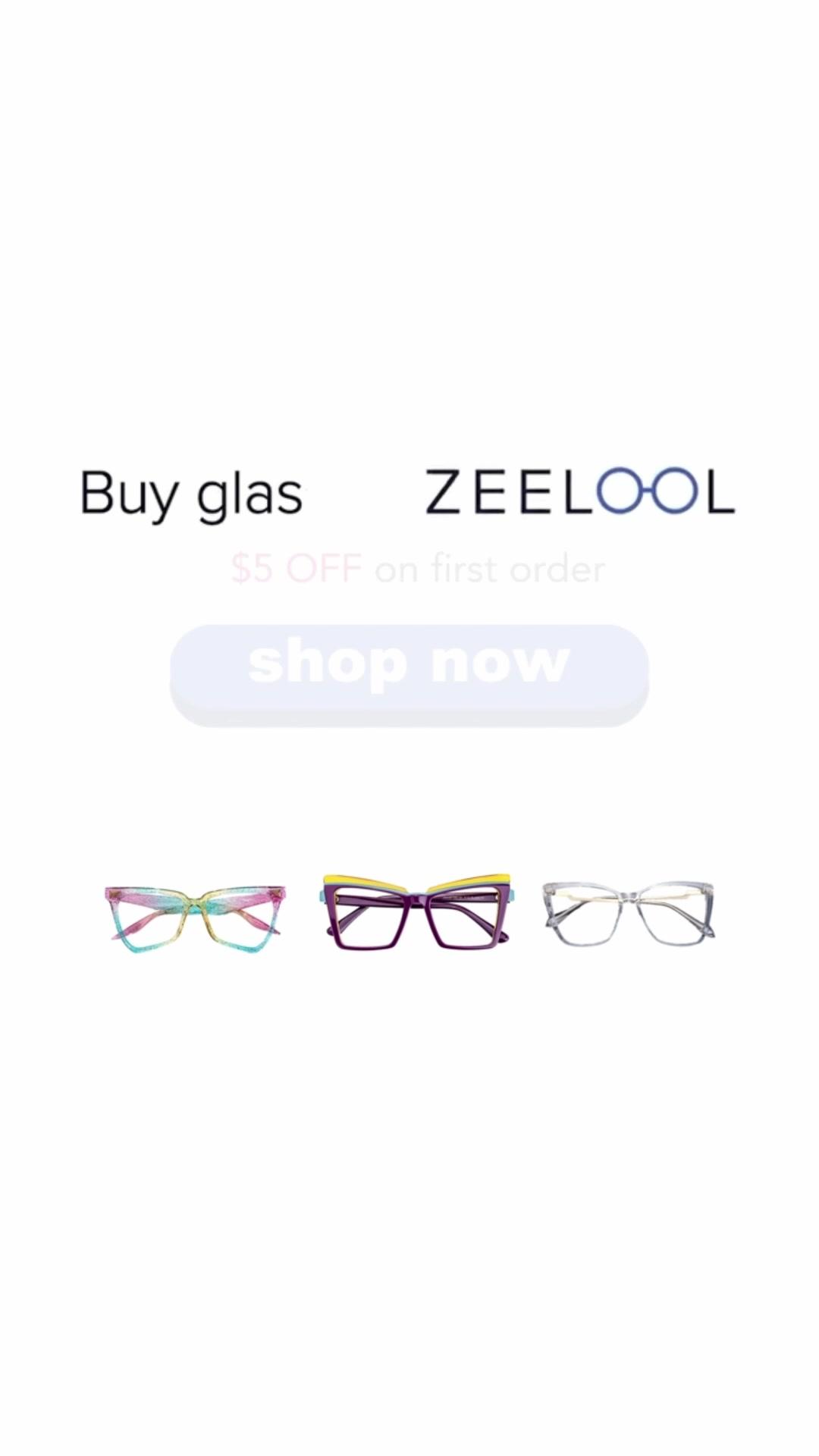 Buy 1, get other frames 50% OFF! 10% OFF code: zeelool. Don't miss it!