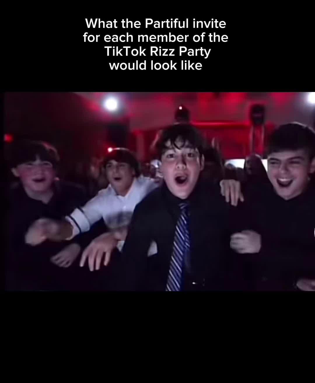 tiktok rizz party x partiful 😤