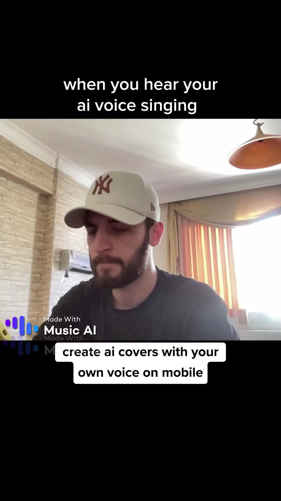 Create AI covers with your own voice on mobile