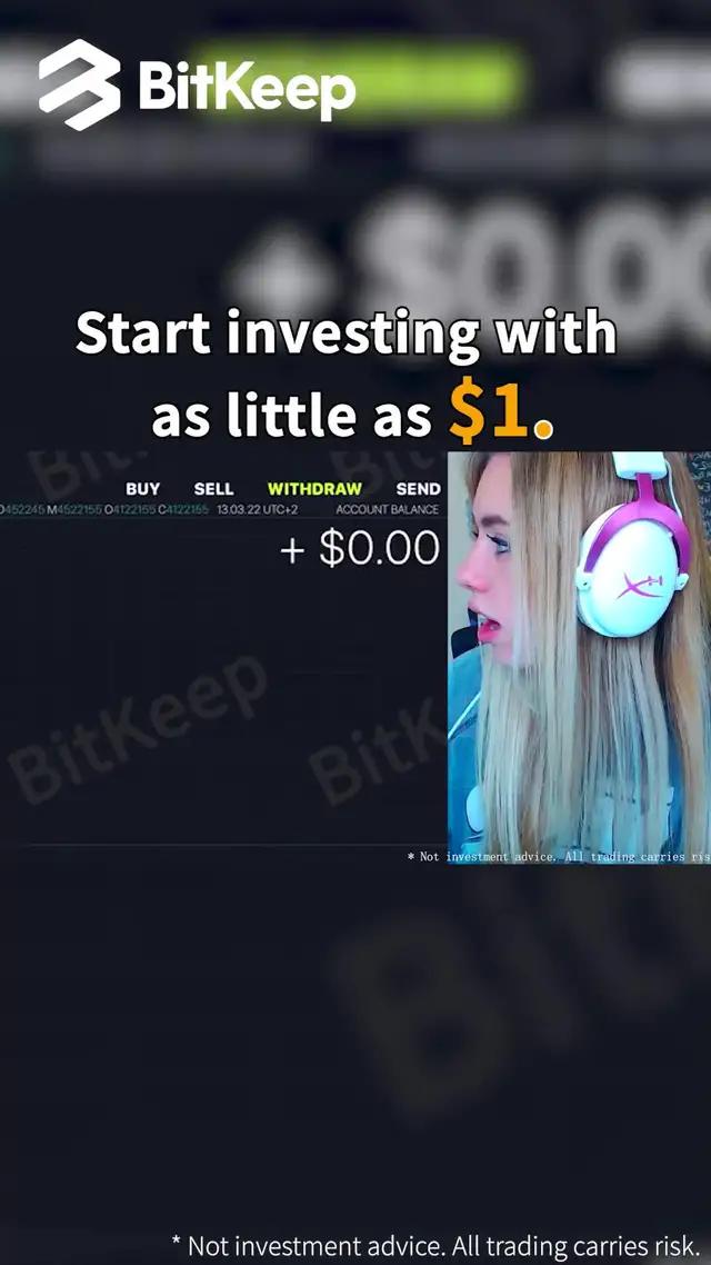 Start investing with as little as $1.