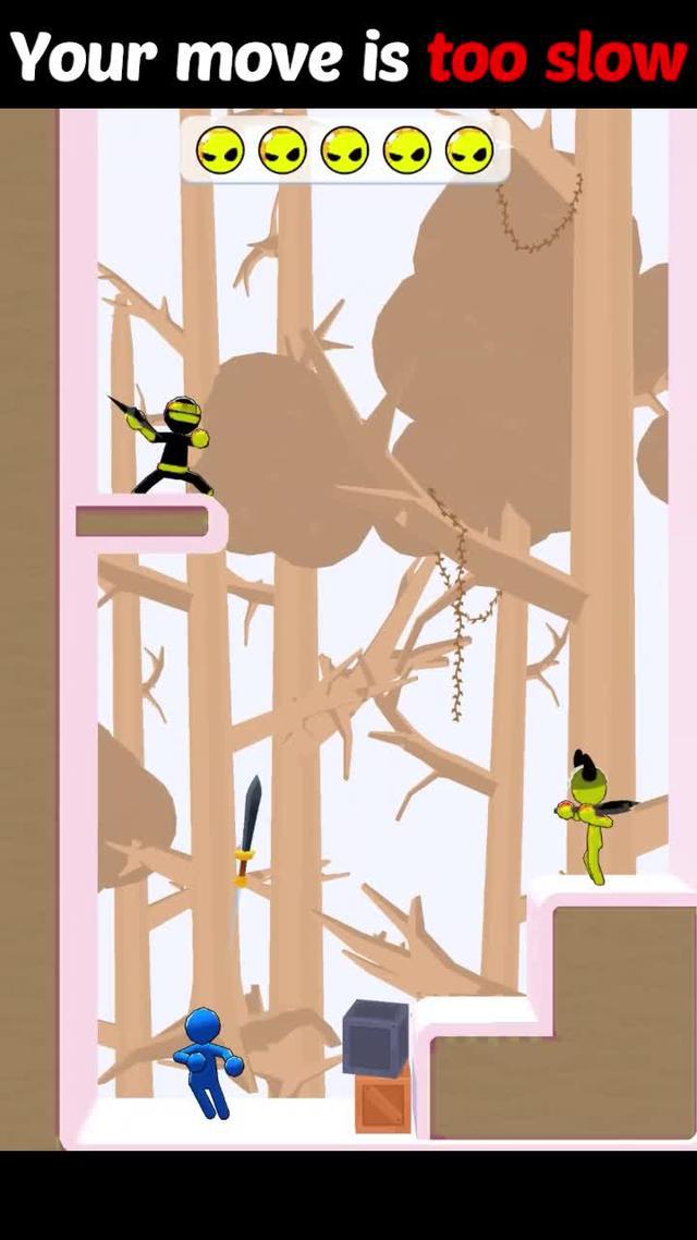 Defeat him with one punch