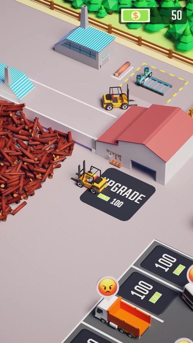 Build your own lumber harvesting empire!