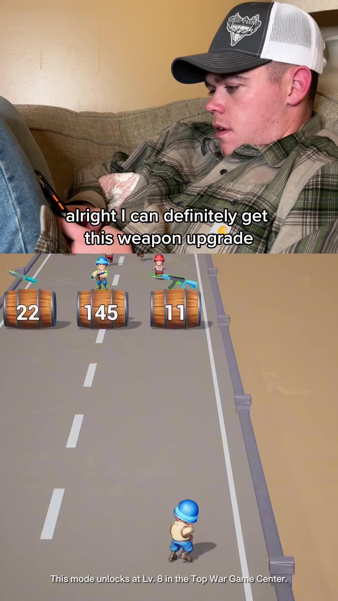 Can you last 2 minutes in Top War ?