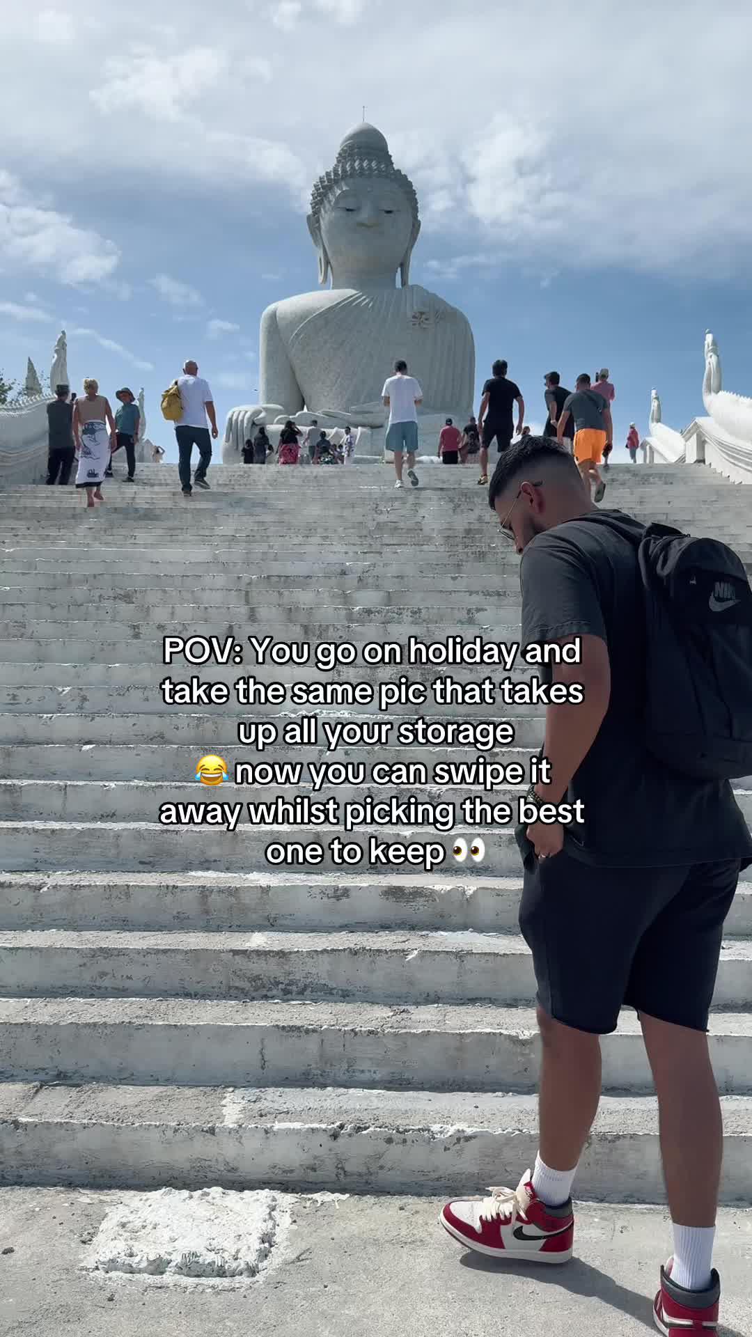 When you take hundreds of holiday pics 😂 #swipewipe #fyp #holidayoutfit #xybca #thailand #phuket #kith