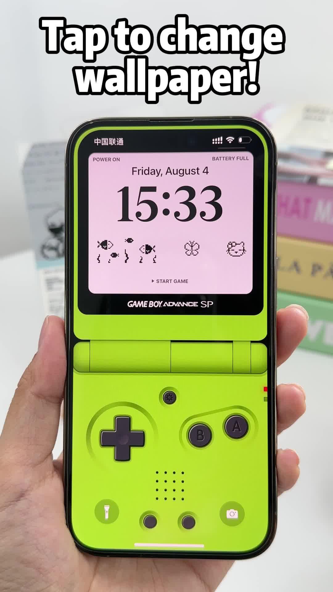 gameboy walpaper is sooo cool ，you can change color#fyp #gameboywallpaper #micowidget #foryou