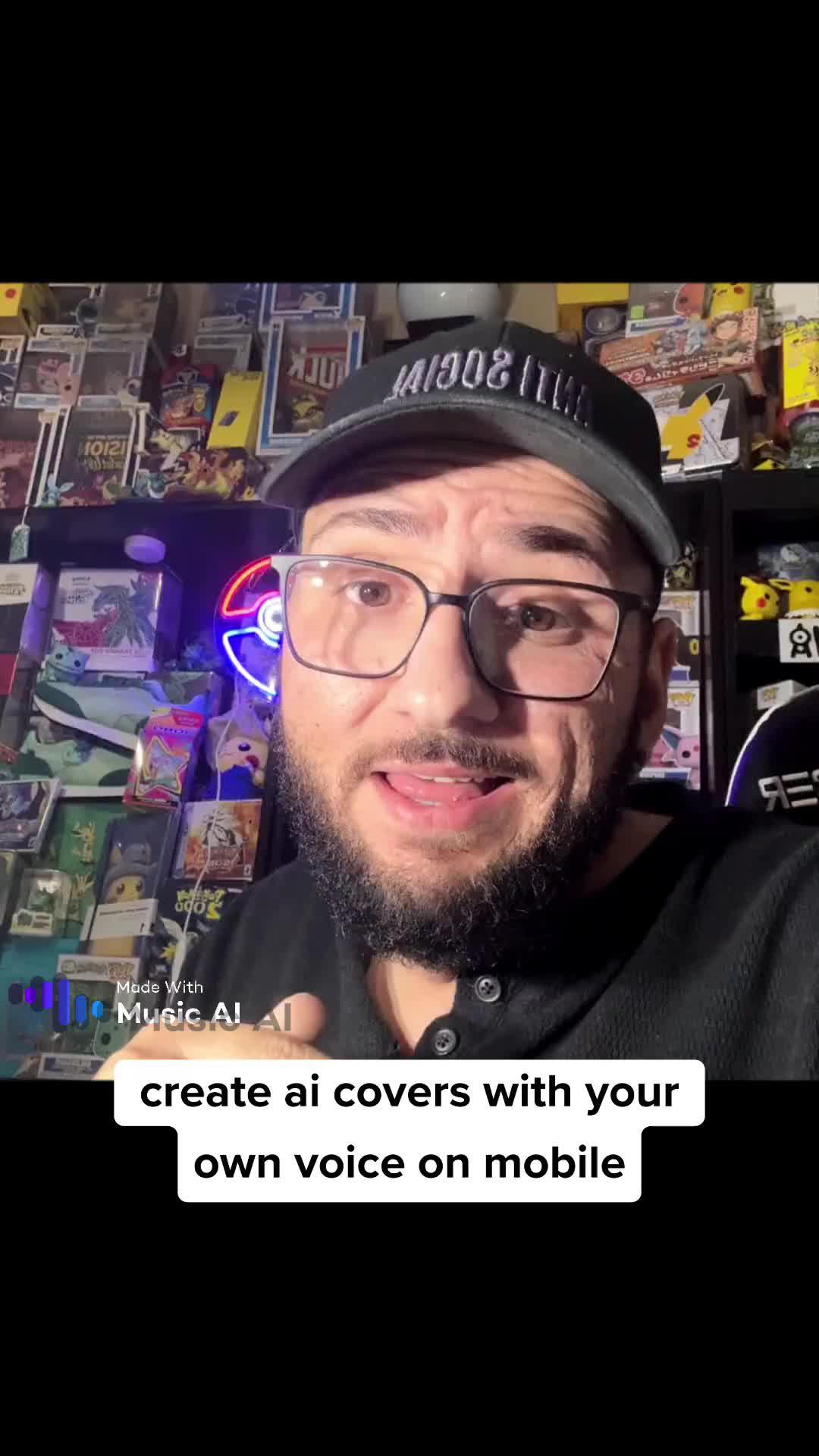 Create AI covers with your own voice on mobile