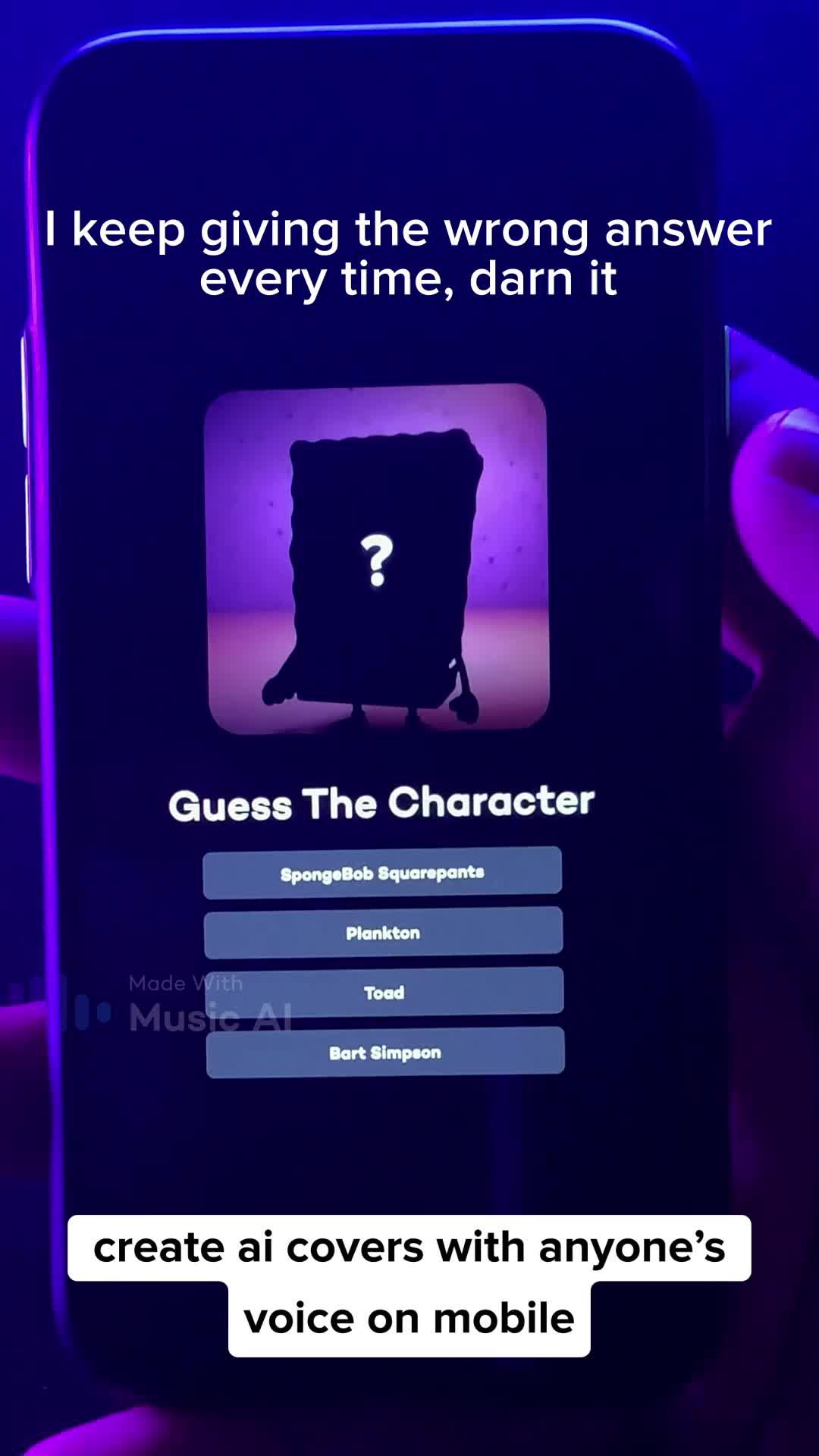 Create AI covers with your own voice on mobile
