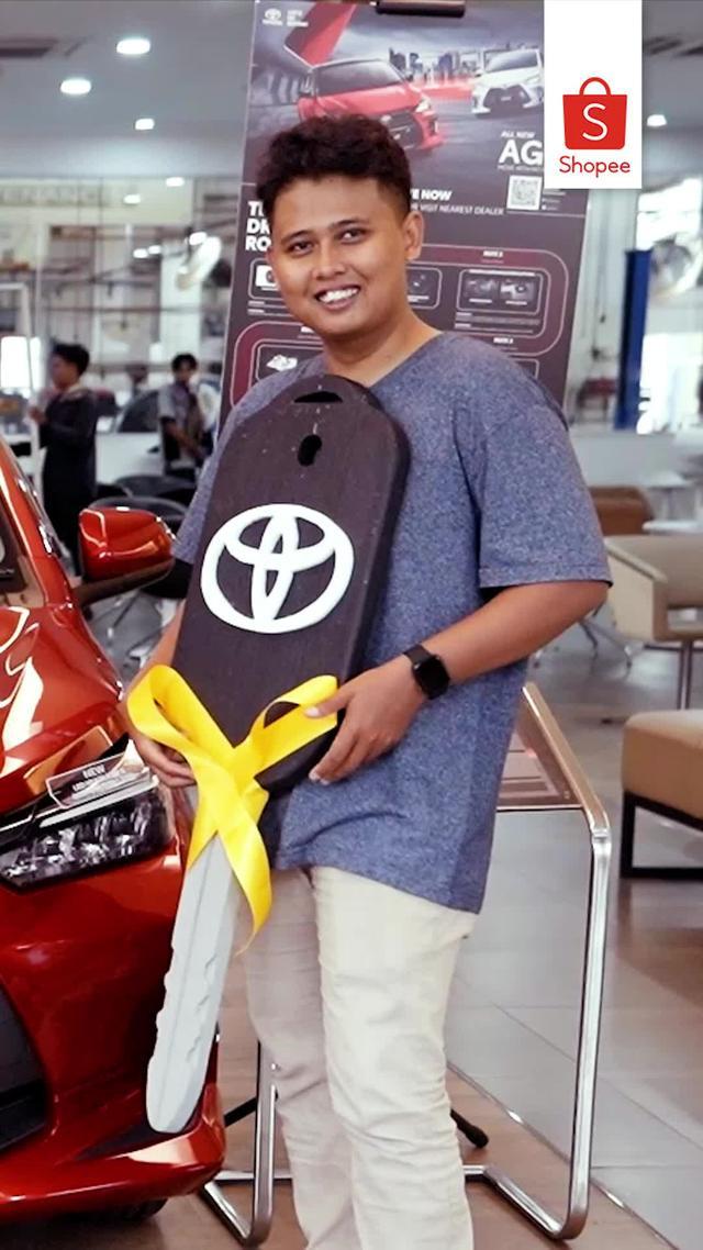 Selamat kepada pemenang Mobil pada Flash Sale RP1 di Shopee! 🎉