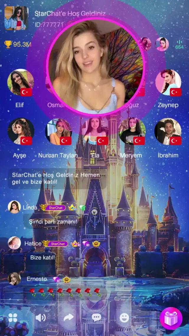 Ücretsiz eğlenceli grup sohbeti uygulaması.