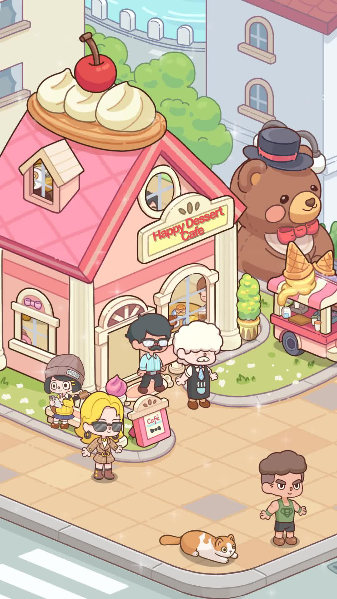 Manager, your happy dessert cafe is calling!