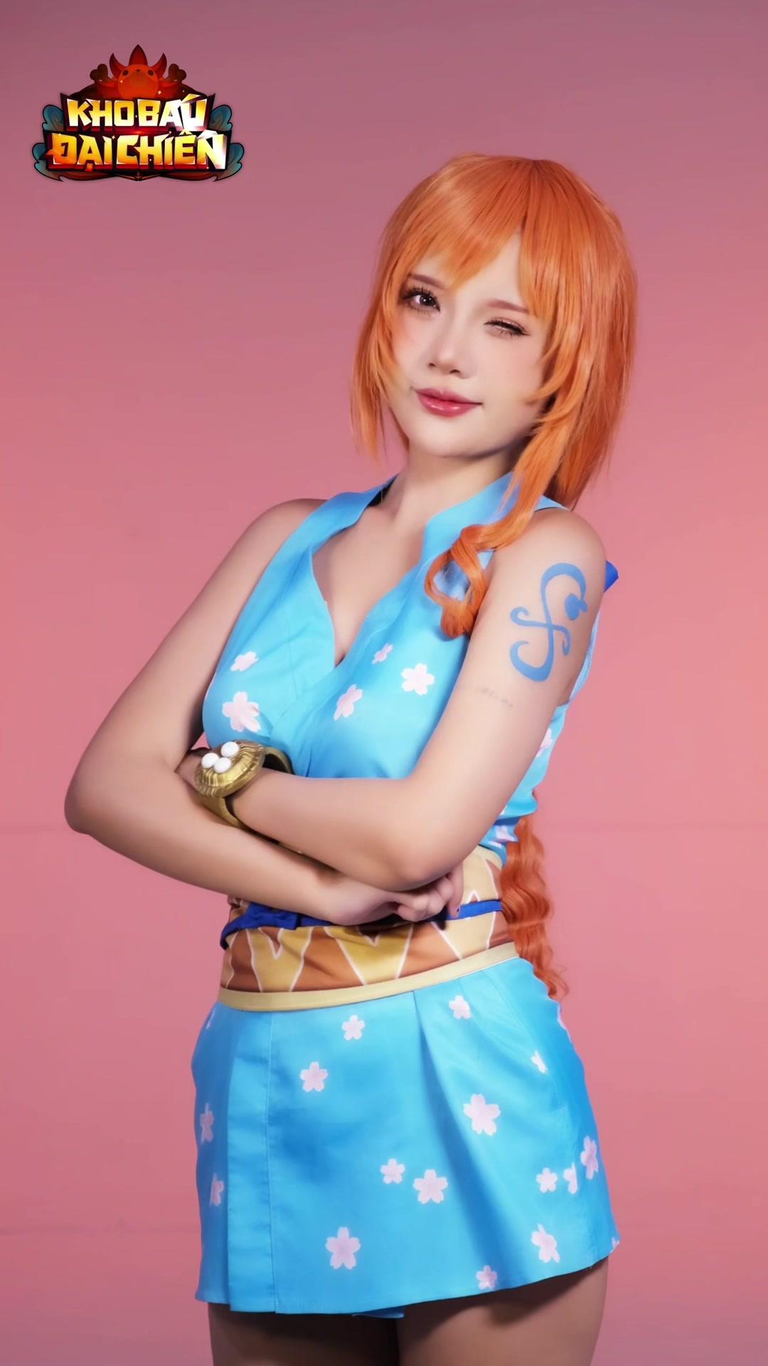 Chuẩn bị chiến game cùng Nami nà 🥰 #khobaudaichien #onepiece #onepiece3D #sapramat #gamemobile #xuhuong #trending