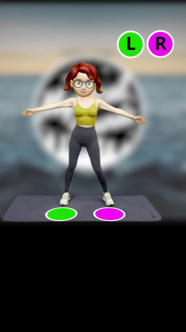 Chose difficulty level and start workout！