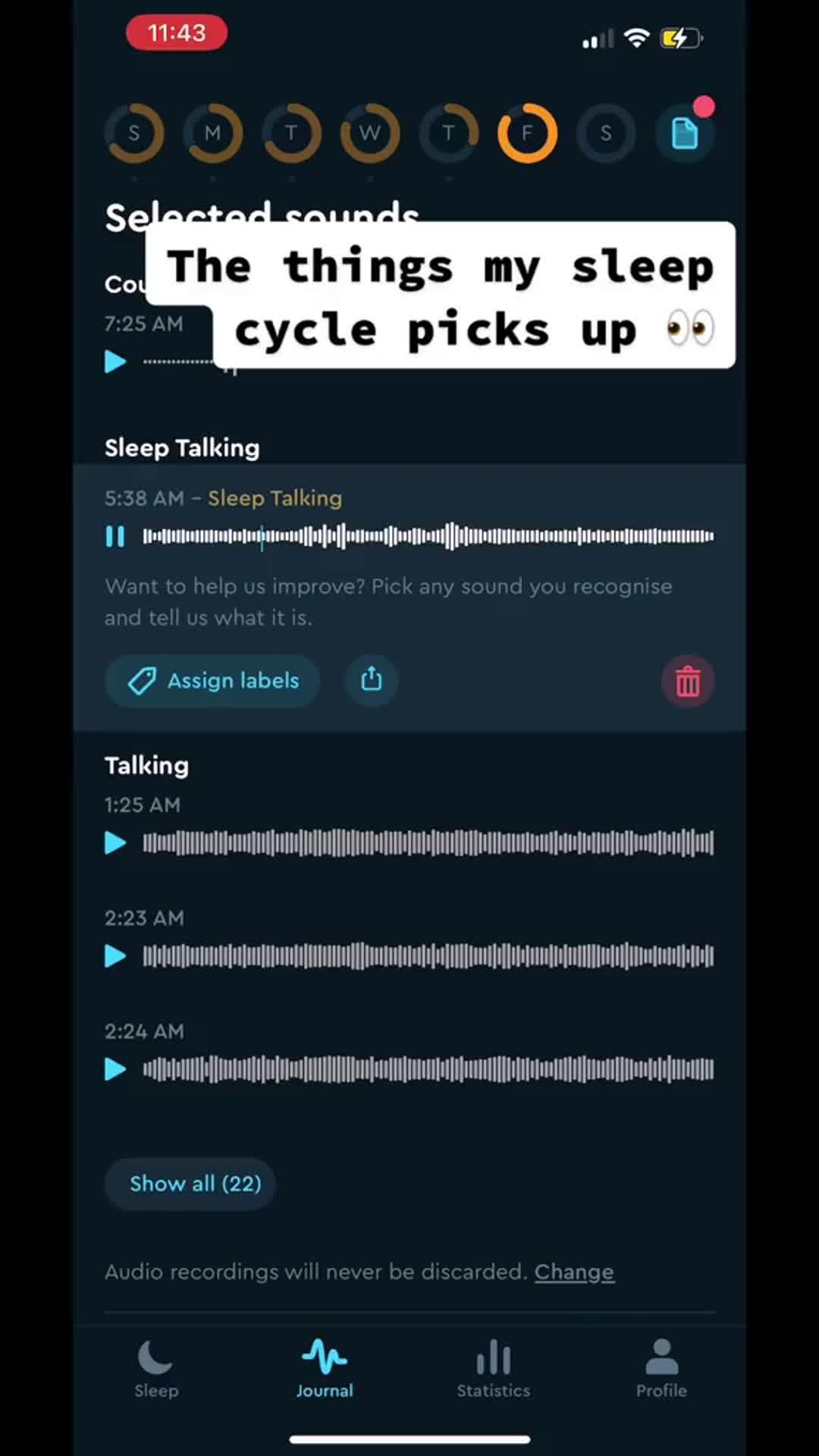 Start sleeping better tonight. easy-to-use sleep tracking. Download today.