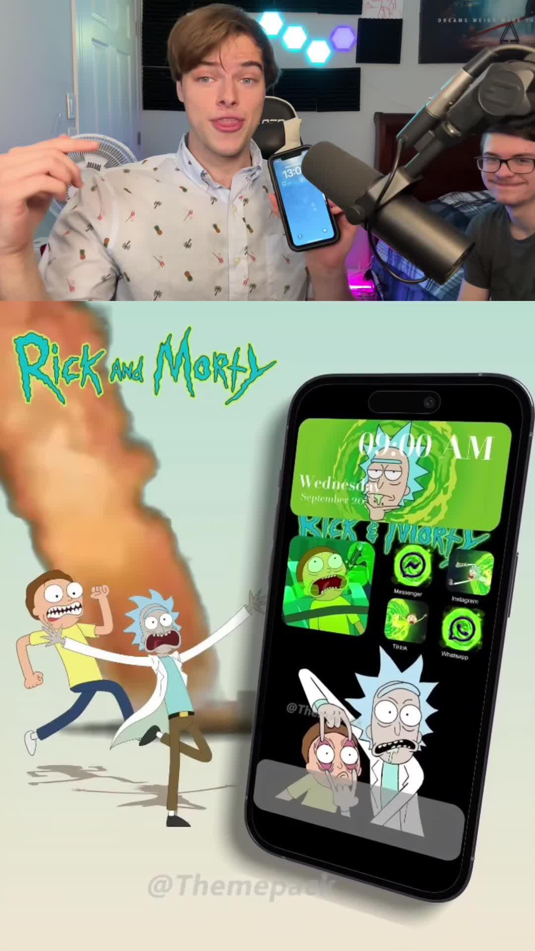 Set exclusive widgets & themes for your Phone