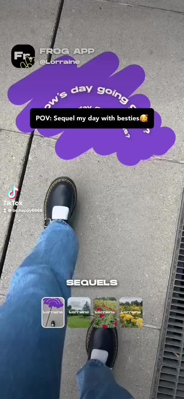 That’s how I record fragments of life in sequel💃💅#frogapp #socialapp #favapp #appoftheday #fyp