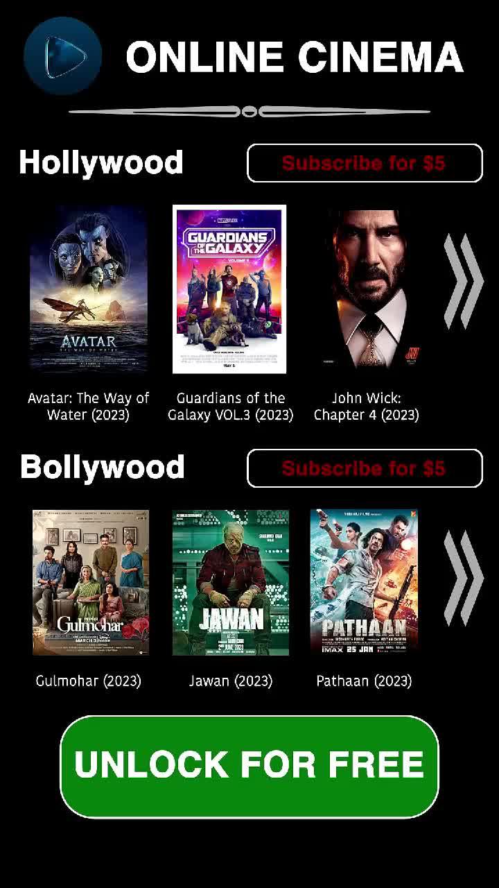 Watch Hollywood & Bollywood. Get access now
