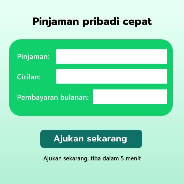 Pinjam cepat dan mudah