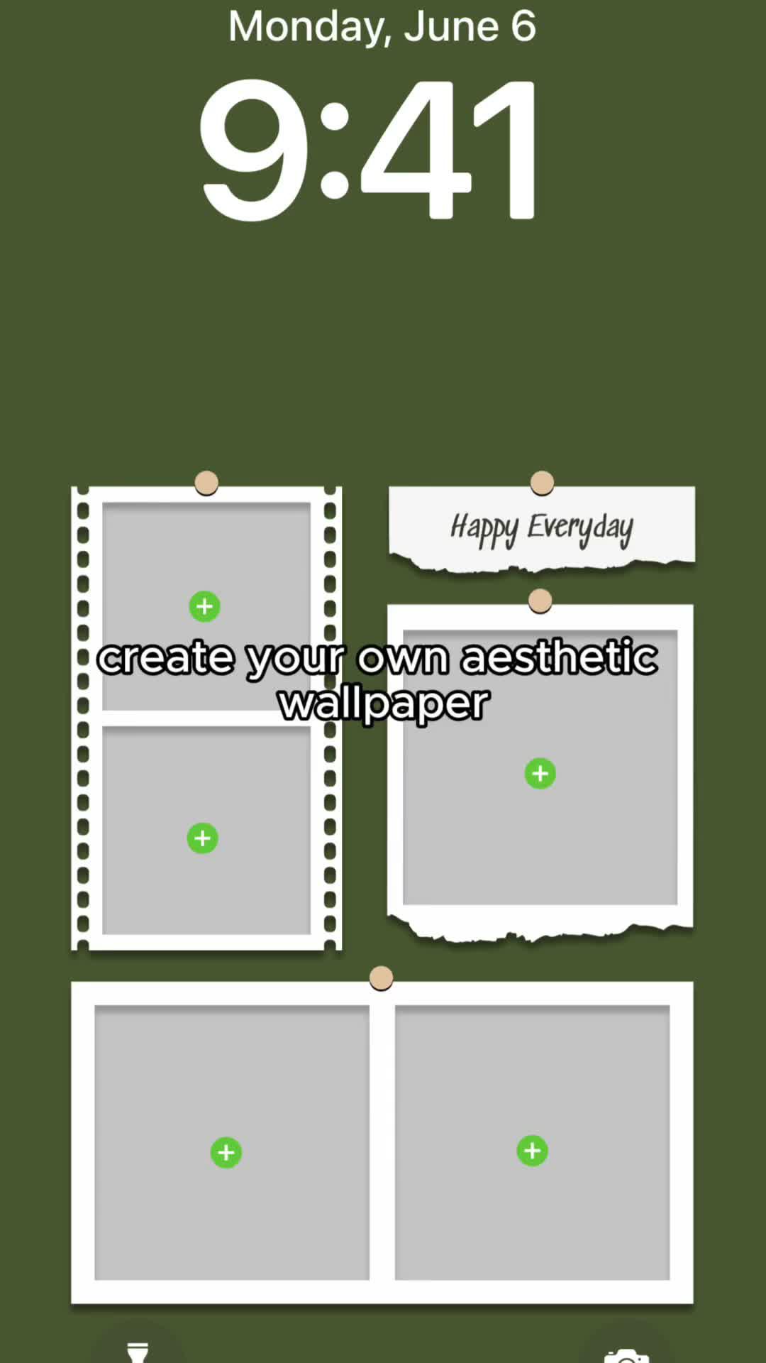 Create your own aesthetic wallpaper