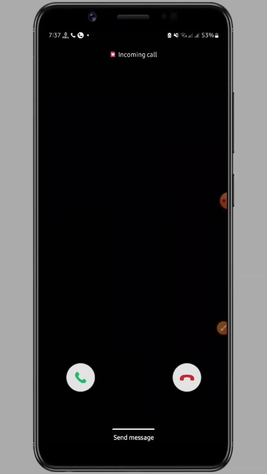 Customize call screen