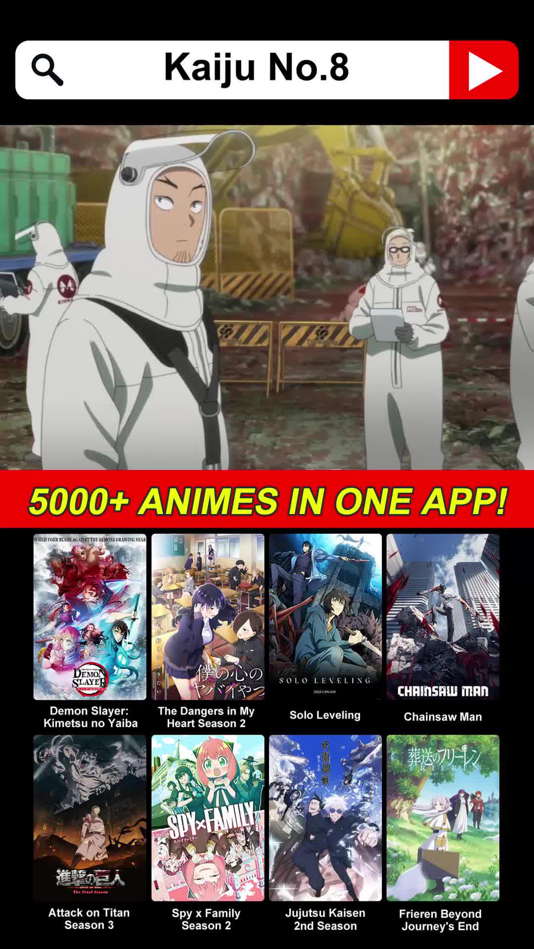 Watch your favorite anime