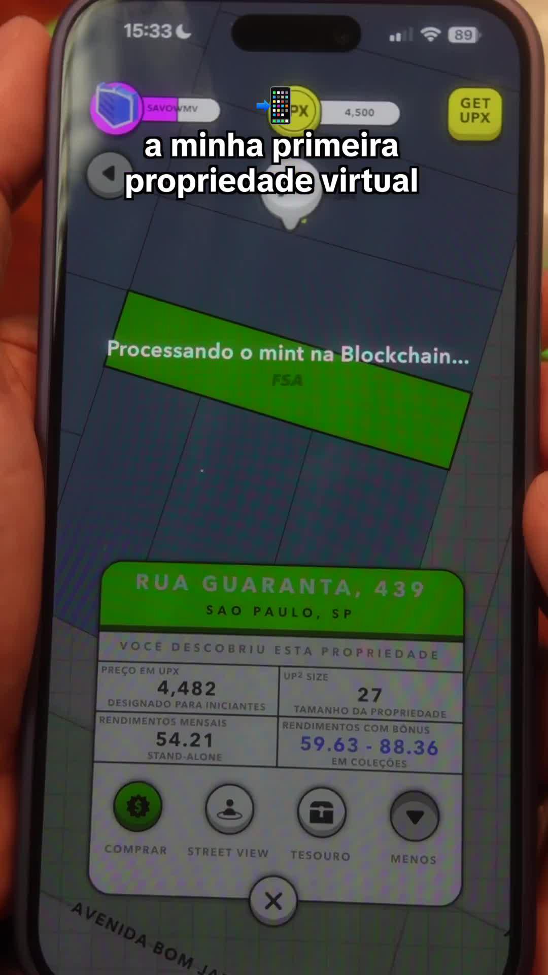 Jogo de estratégia imobiliária