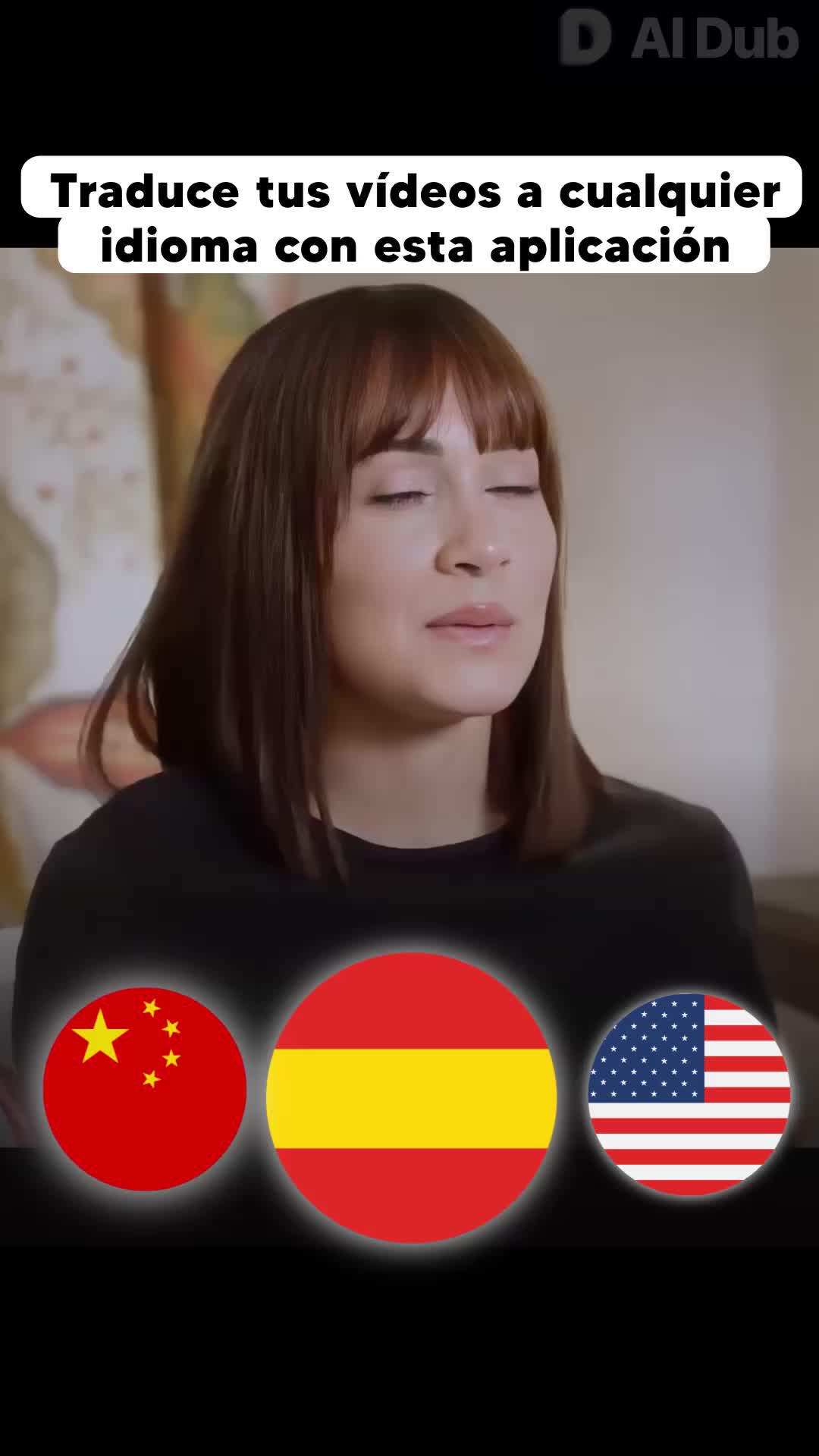 ¡Traduce tus videos a cualquier idioma!