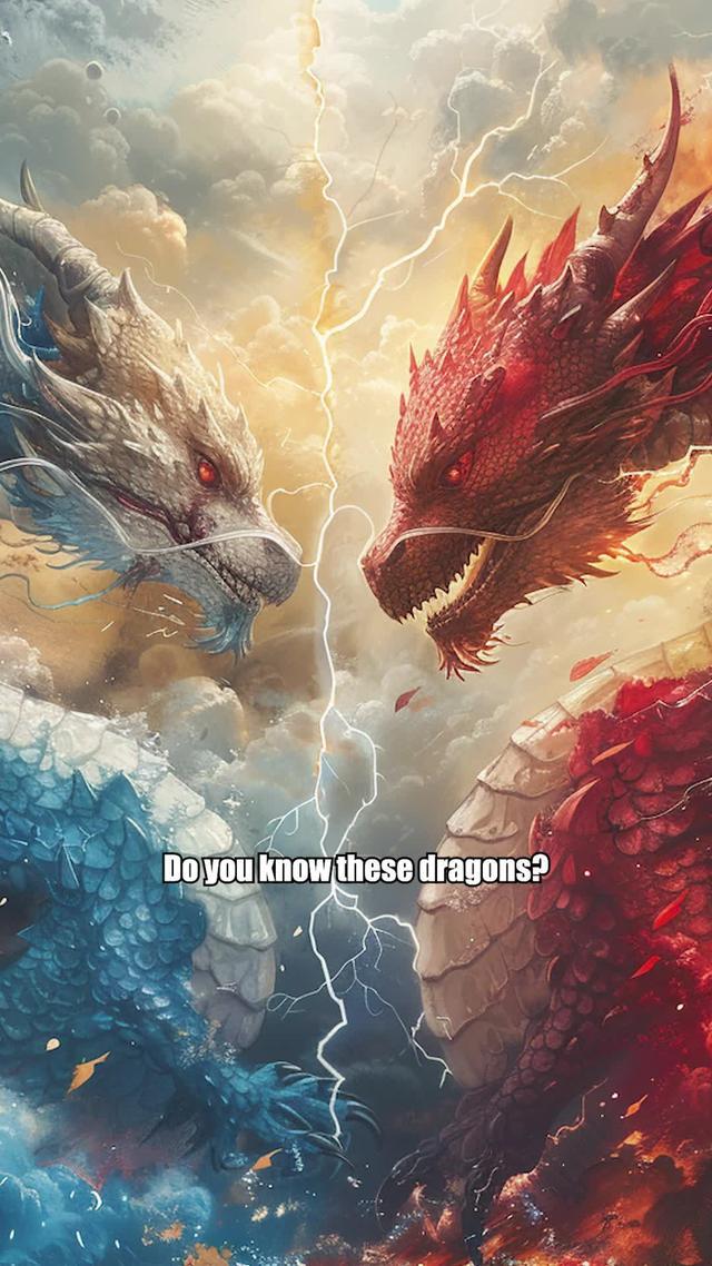 Do you know who the five strongest dragons are? #dragon #strong #mythology