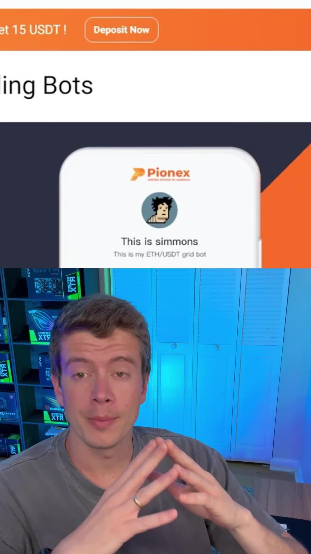 Pionex provides many trading bots which allows you to securely and automatically trade currencies