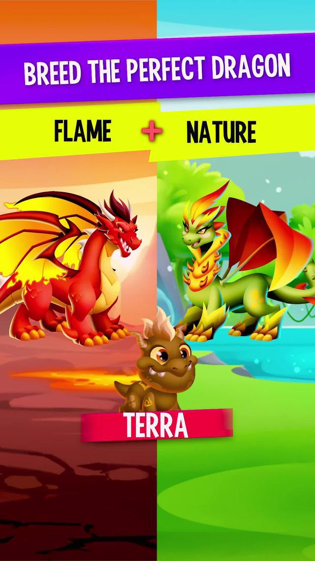 Breed & battle your dragons