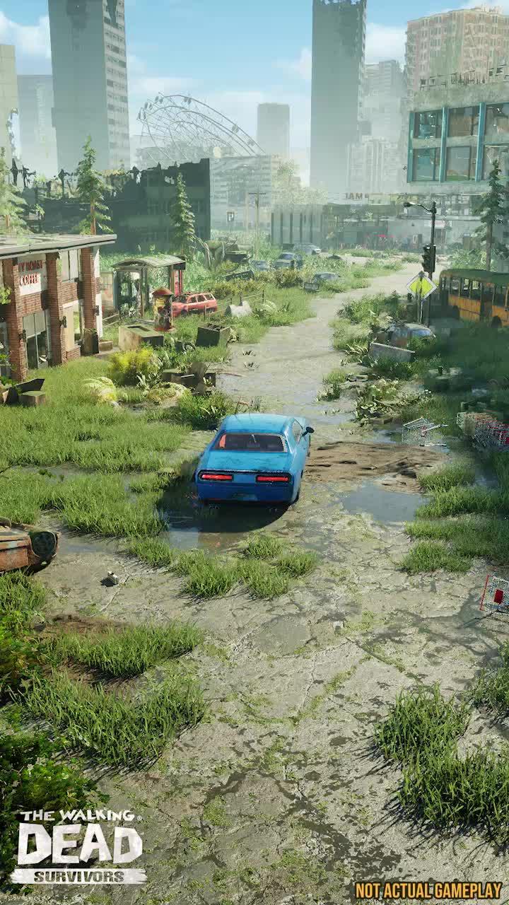 Battle the living and the dead to survive in TWD!