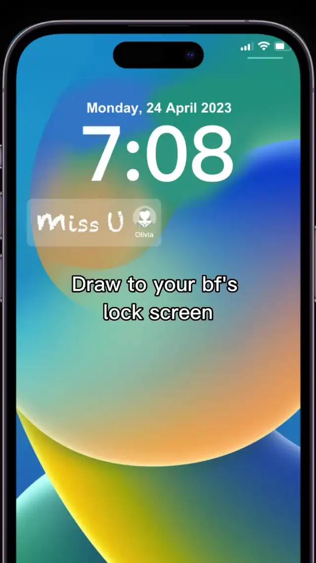 Raise a pet on lock screen