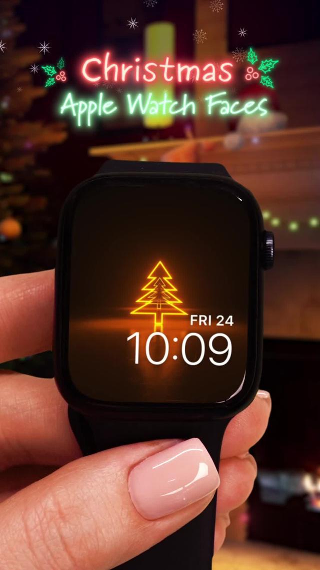 Christmas Apple Watch Faces.