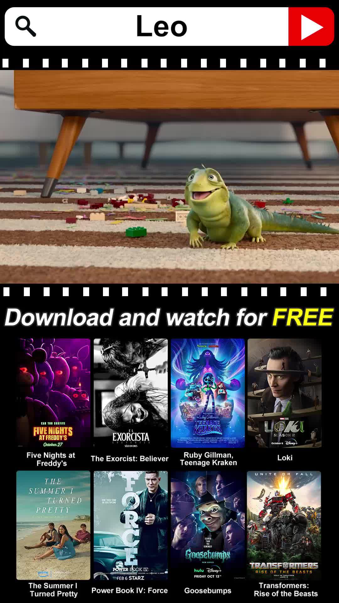 Download and unlock movie