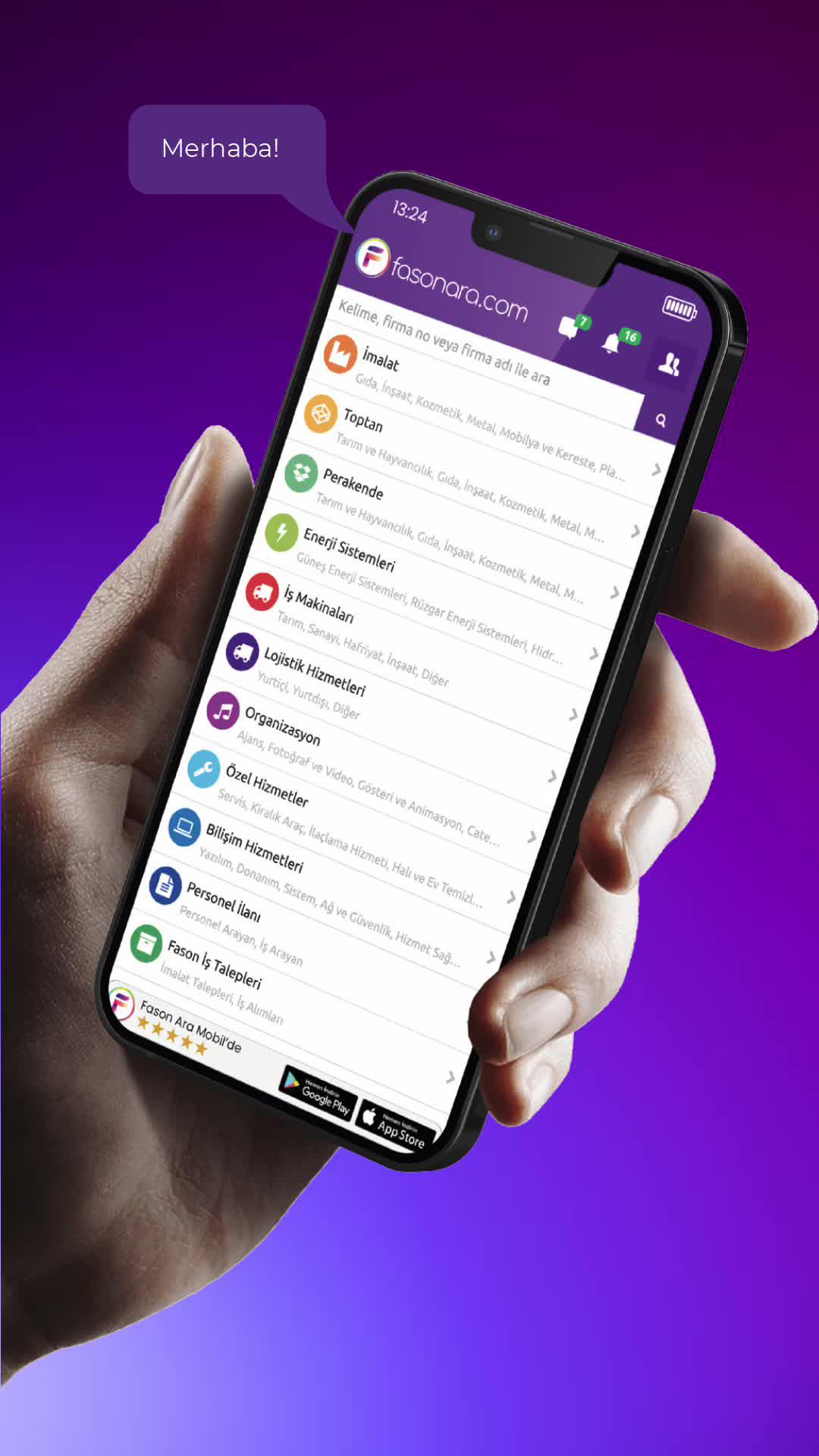 Fasonara.com'da iş bağlantısı oluşturmak çok kolay. Sizde fasonara.com mobil uygulamasını indirin, aklınızdaki iş fikri için mükemmel fırsatları kaçırmayın. ▶︎ Google Play Store: https://play.google.com/store/apps/details?id=com.fasonara  App Store: https://apps.apple.com/tr/app/fason-ara/id6477348349?l=tr 🔗 www.fasonara.com #fason #fasonlar #fasonfirma #fasonüretim #imalat #fasonimalat #fasonişilanları