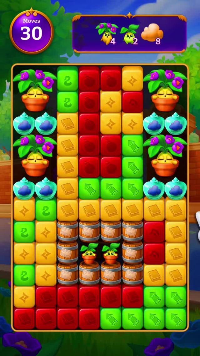 Match colorful blocks in this magical block game!