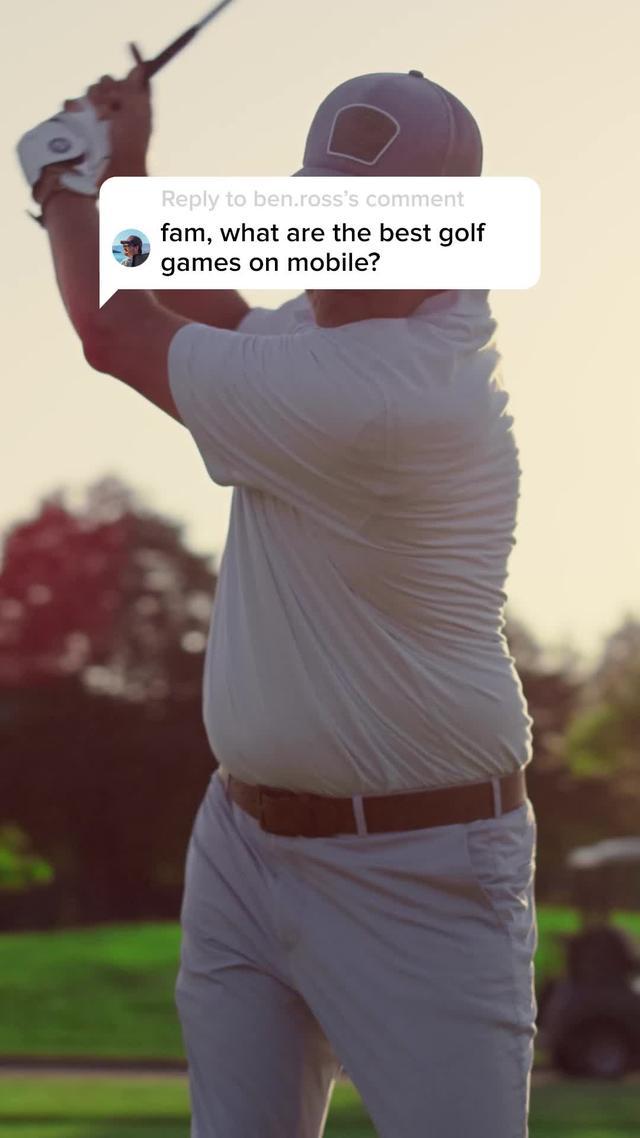 Play on REAL golf courses!