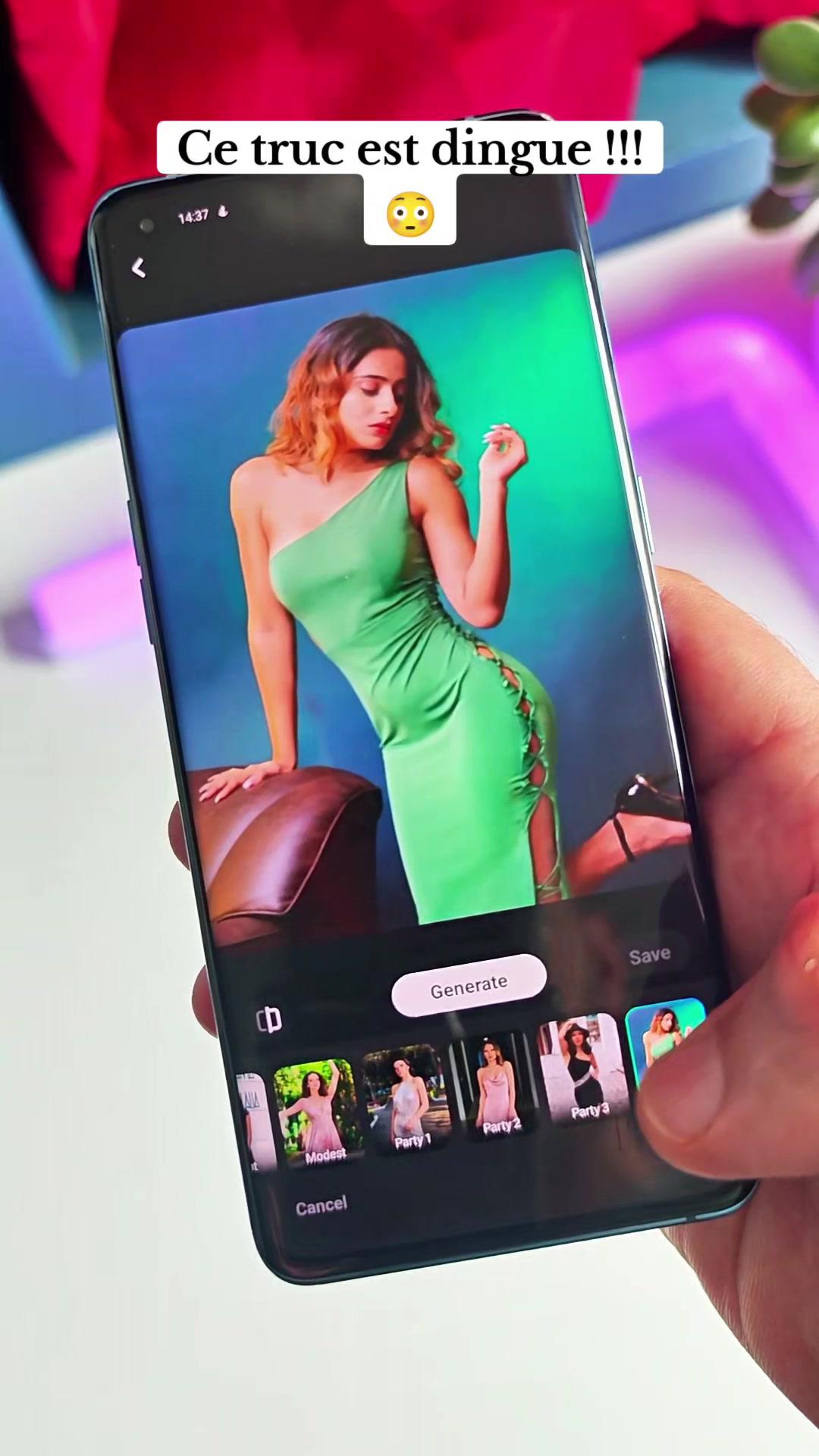 Je teste Creati une application de retouche photo avec IA 😲!!! Collaboration commerciale #test #creati #retouchephoto #applicationphoto #photo