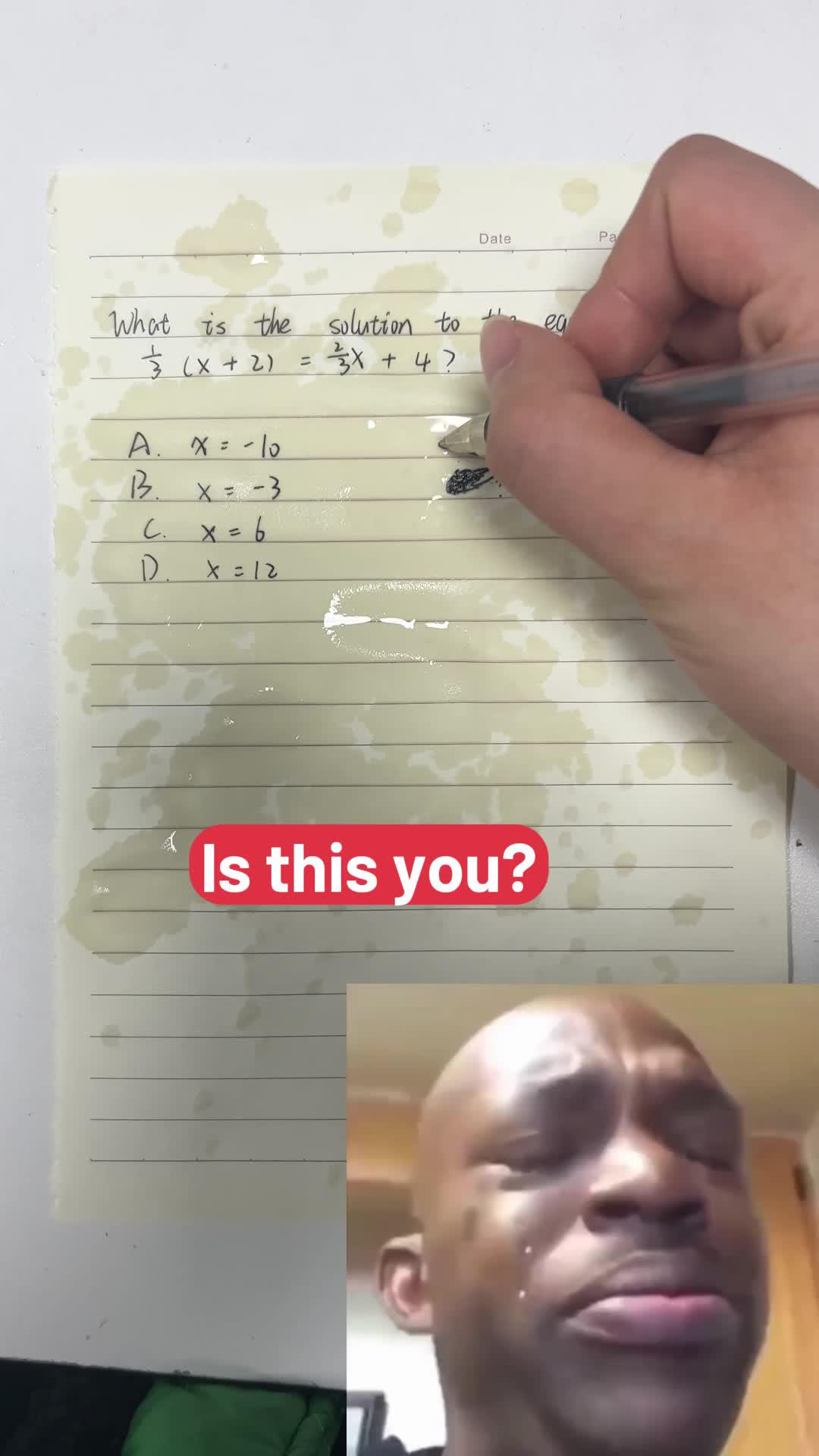 Scan and solve math problems with this app!