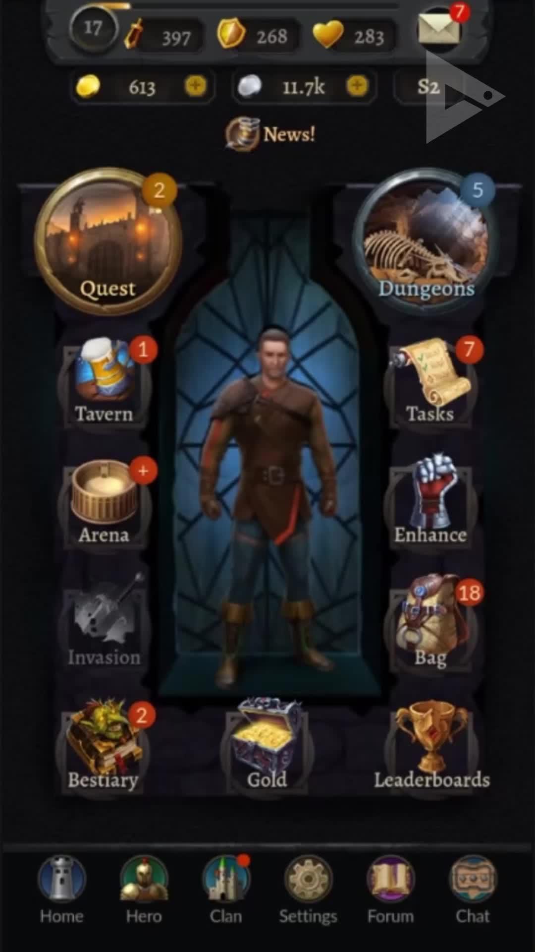 Set off to the world of heroes, quests and battles!