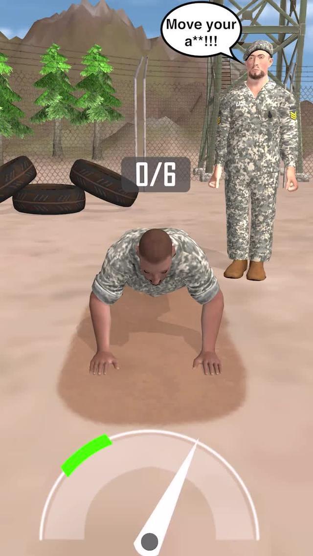 Army commander at battle front