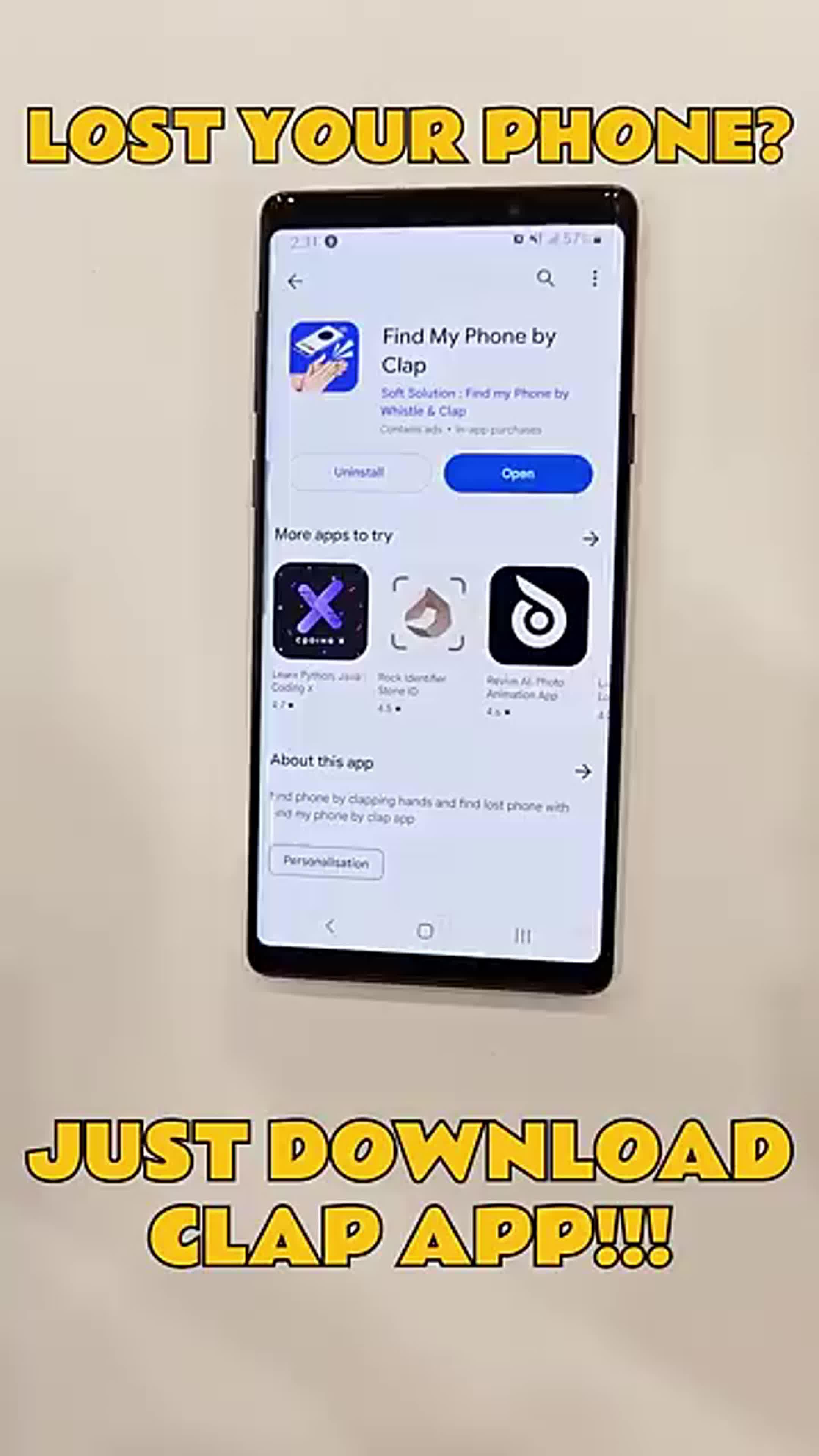 Clap & Discover Your Phone