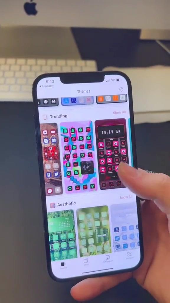 Themify App: LINK IN BIO 🔝 @Patrick Minor  review #homescreen #aesthetichomescreen  #aesthetictheme  #wallpapers #fyp #themify