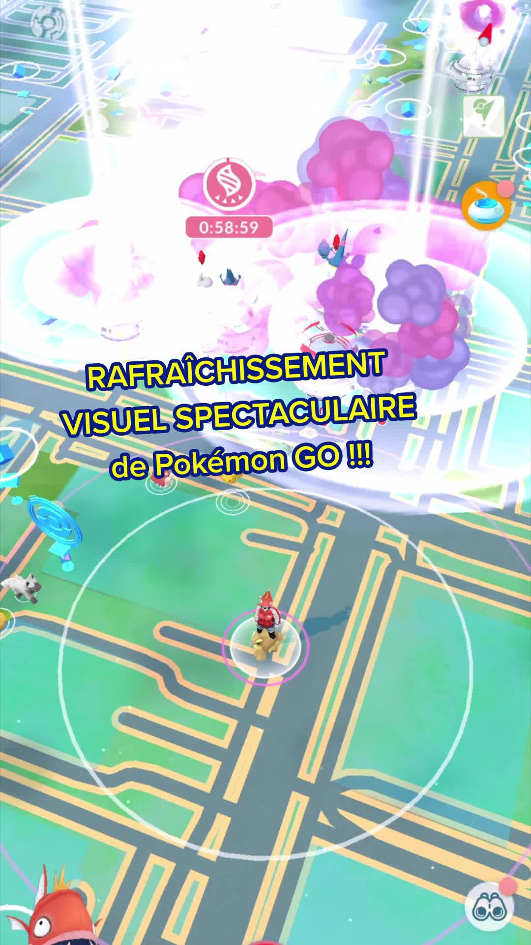 Pokémon GO s’offre une nouvelle jeunesse avec une refonte graphique ! 